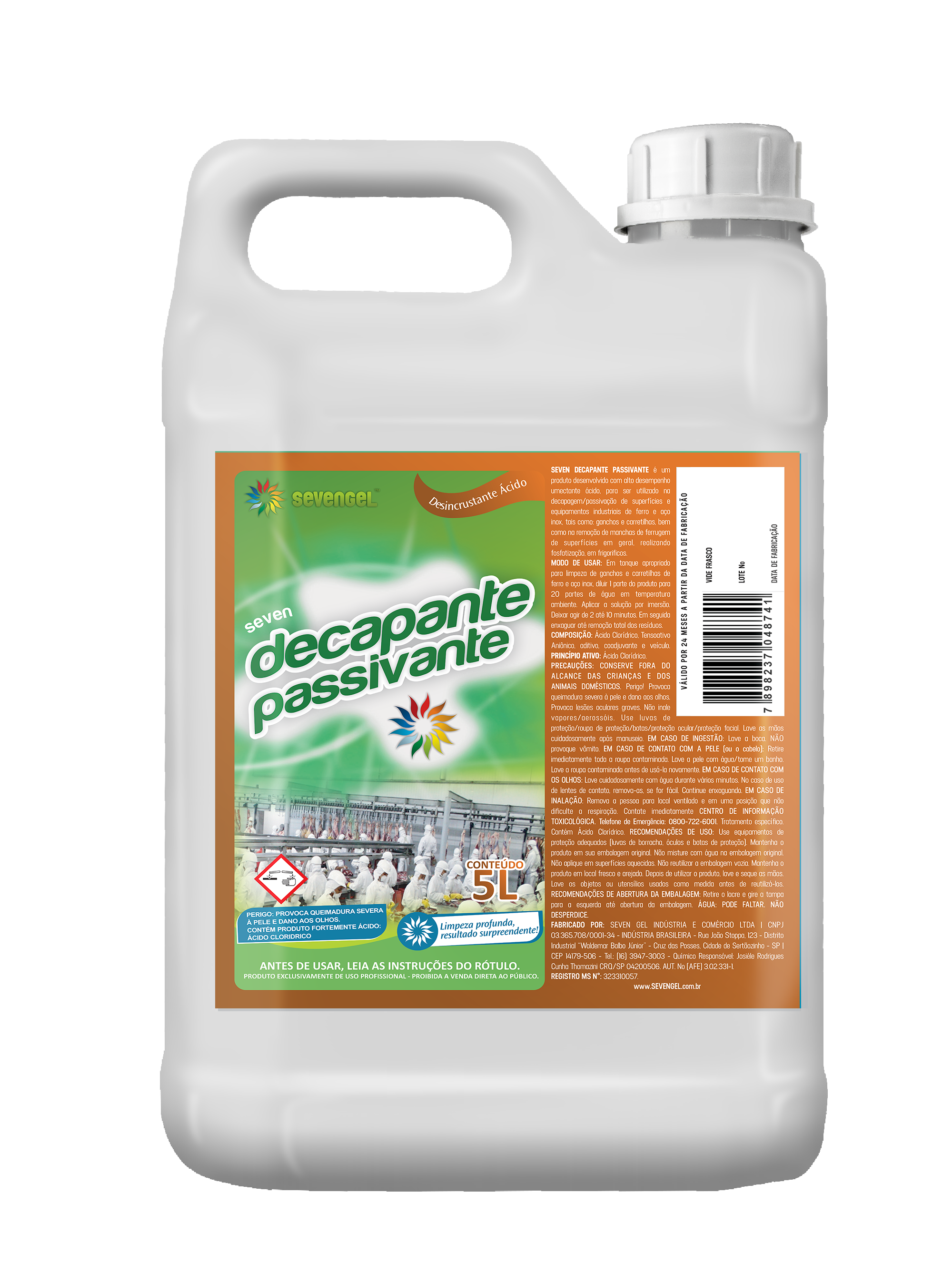 Seven Decapante e Passivante