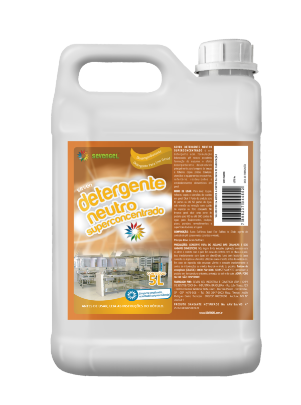 Seven Detergente Neutro Superconcentrado