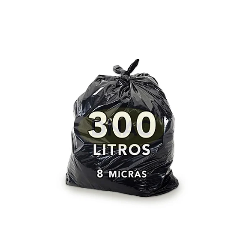 Saco de Lixo Preto c/ 50und – Reforçado